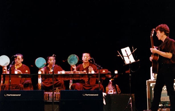Steve Tibbetts and Choying Drolma in Madison, 1998