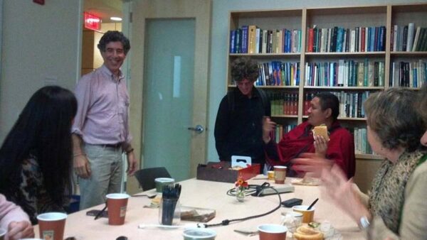 Breakfast with Richie & Khenpo Kunga