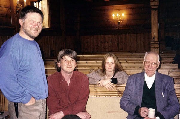 Olav Vinndal, Knut Hamre, Turid Spildo and Håvard Kvanndal